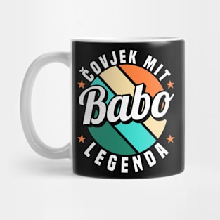 Babo Bosnia Father Bosnian Dad Balkan Bosna Mug